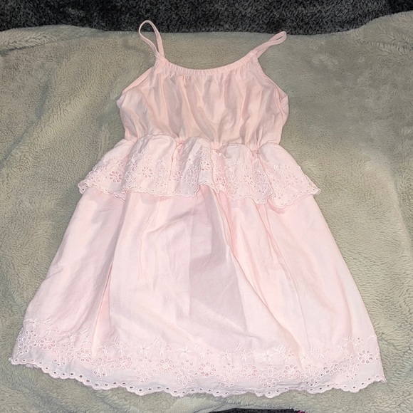 🎉 4 for $20 Gap Kids Sleeveless Tiered Dress, Small (6/7) - Picture 1 of 6